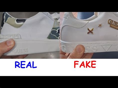 real vs fake guess shoes|is my shoes legit.